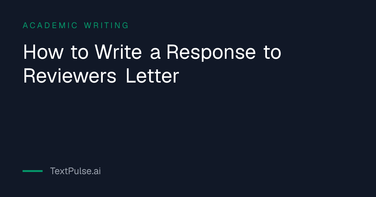 Table showing the response to reviewers letter template format: comment, response, and location of change