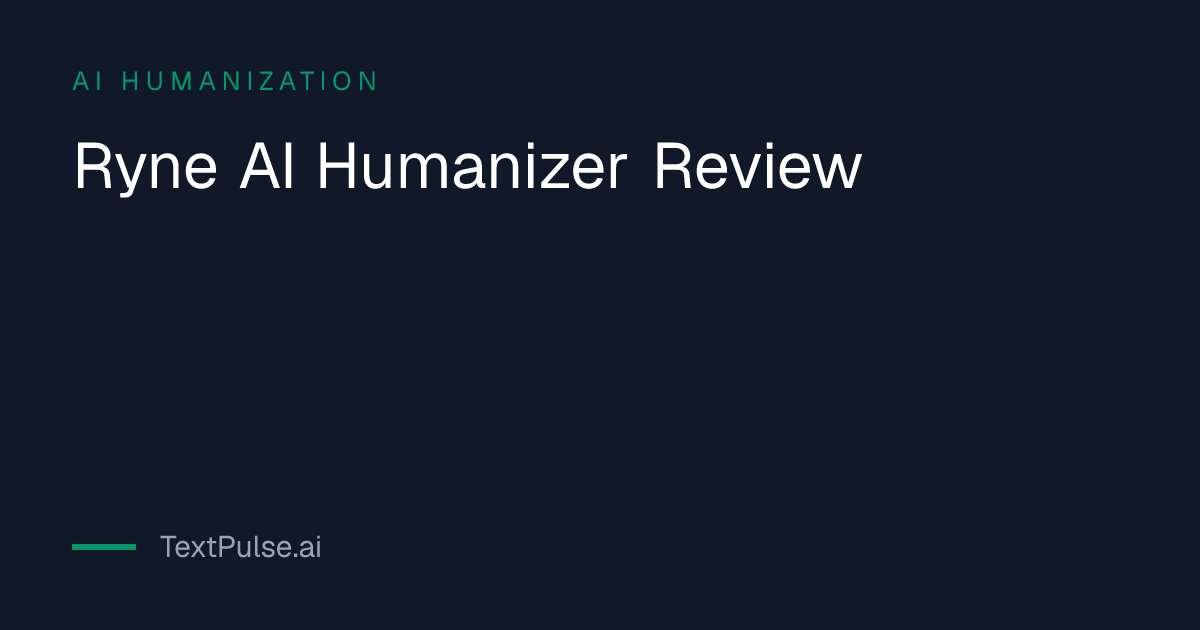 Ryne AI Review