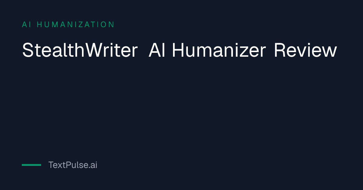 StealthWriter Review